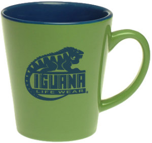 Promotional Ceramic Mugs: 12oz Two Tone Latte Mugs